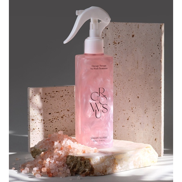 GROWUS Xịt dưỡng tóc phục hồi tóc hư tổn GROWUS Damage Therapy No Wash Treatment 250ml