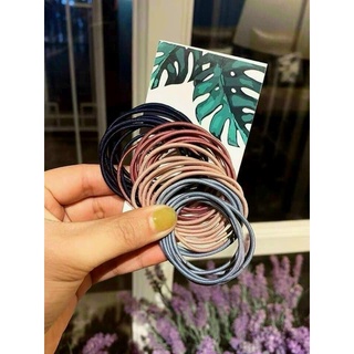 CHUN BUỘC TÓC ĐỦ MÀU TÚI ZÍP 100 cái