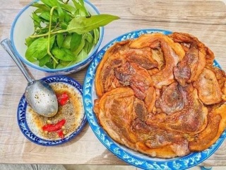 Bánh tóp mỡ ba rọi