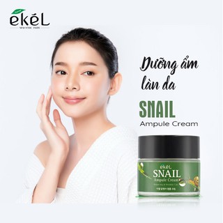 Kem Dưỡng Da Ekel Snail Ampule Cream 70ml