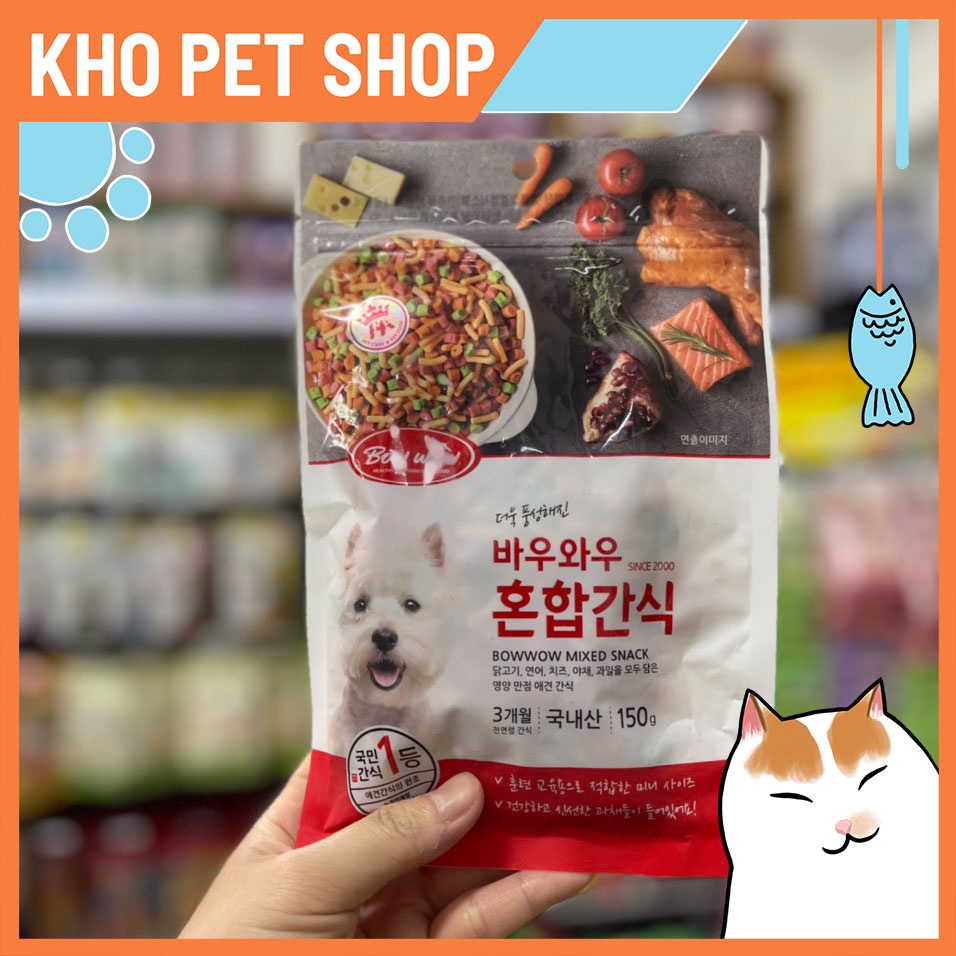 Snack hỗn hợp Bowwow cho chó