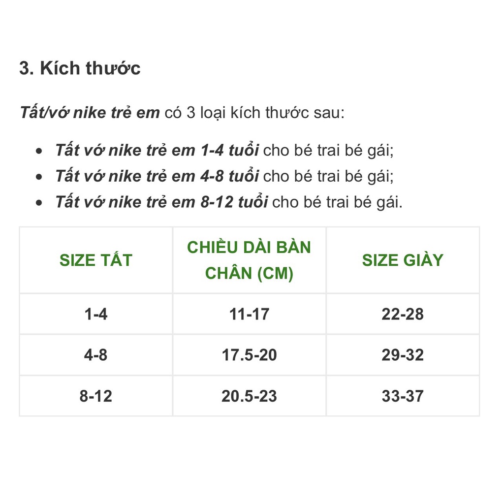 Tất vớ trẻ em Nai kì cho bé trai bé gái size 1-4 tuổi, 4-8 tuổi, 8-12 tuổi màu hồng đen trắng màu ghi màu xanh màu cam