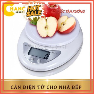 Cân Điện Tử Nhà Bếp Mini Electronic Kitchen Scale, Cân Thực Phẩm Loại  5Kg Tiện Lợi