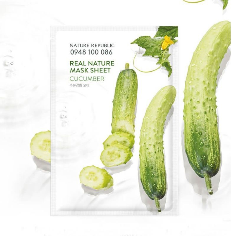 Mặt Nạ Nature Republic Chiết Xuất Bơ Dưỡng Ẩm Da 23ml Hasaki Sản phẩm chính hãng