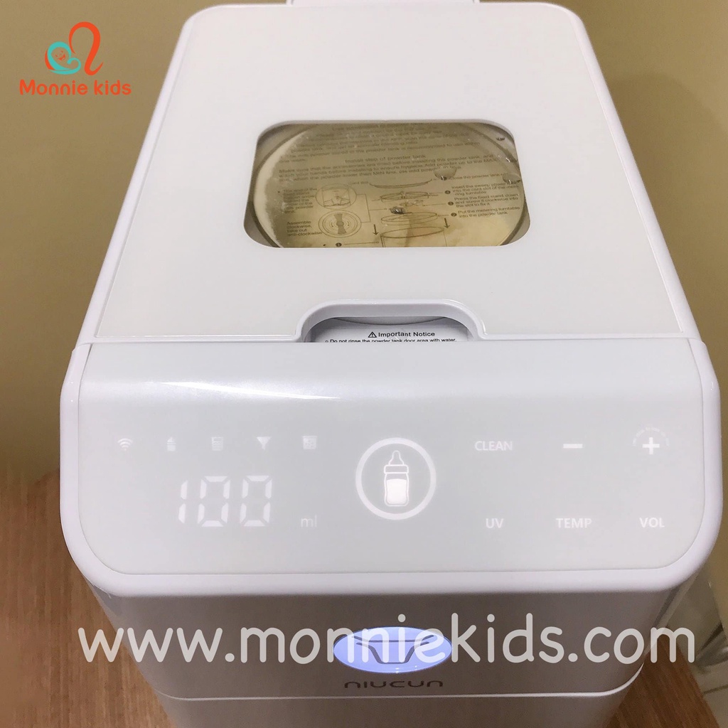 Máy Pha Sữa Thông Minh Niucun Tự Động Làm Sạch Và Tiệt Trùng Bằng UV