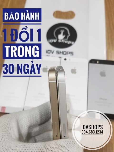 Điện thoại iPhone 5S 16/32/64Gb Quốc tế - hàng chính hãng Apple