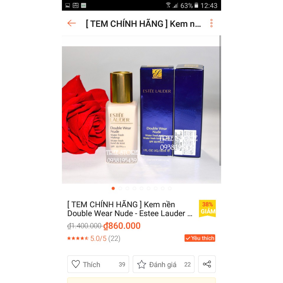 [ 03/2022 ] Kem nền Estee Lauder Double Wear dòng Nude | BigBuy360 - bigbuy360.vn