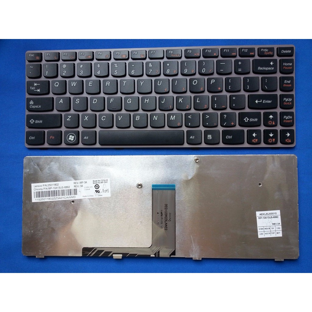 Bàn phím Lenovo Z470AM,Z470AT,Z470AX,Z470K,Z470G,Z475,Z370,Z375,Z470,Z470A,Z380,B470,B480,V470,Z480,G470AH,G470GH | BigBuy360 - bigbuy360.vn