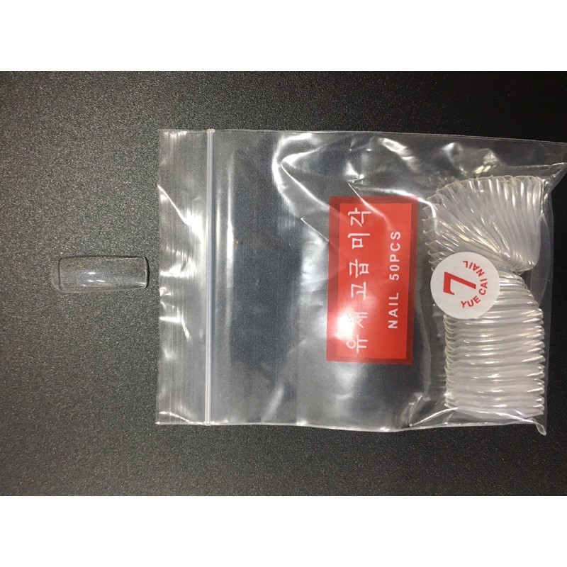 Móng Úp clear Lẻ size