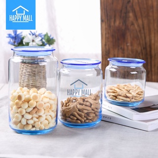 Hũ thuỷ tinh Luminarc Rondo 500ml dùng bảo quản thực phẩm gia vị Happy Mall