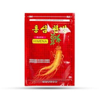 [Hàng mới về]  Cao Dán Sâm Himena Đỏ Hàn Quốc 20 Miếng