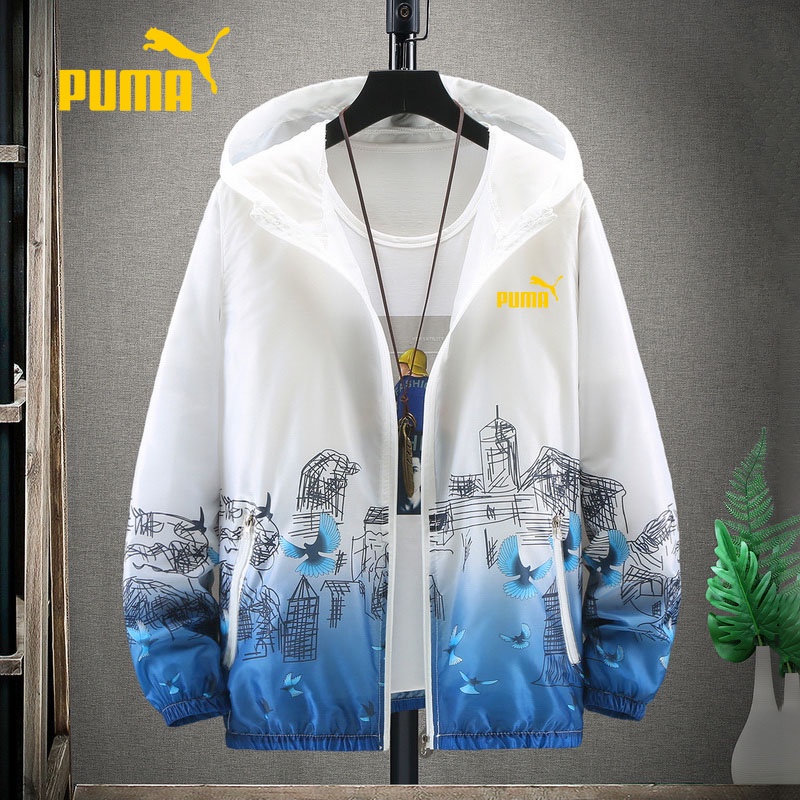 Áo Khoác Thể Thao Puma Siêu Mỏng Thoáng Khí Chống Nắng Cho Nam Và Nữ