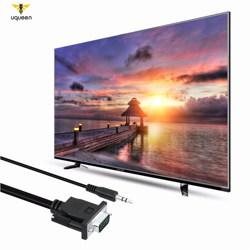 Cáp Chuyển Đổi Từ Cổng Vga Sang Hdmi 1080p Hd Với Audio Vga2Hdmi Tv Av Sang Hdtv