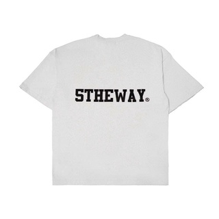 5THEWAY® /solid/ OVERSIZED TEE™ in WHITE aka Áo Thun Tay Ngắn Trắng