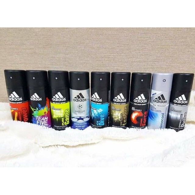 COMBO 2 XỊT KHỬ MÙI TOÀN THÂN NAM ADIDAS 24H 150ML