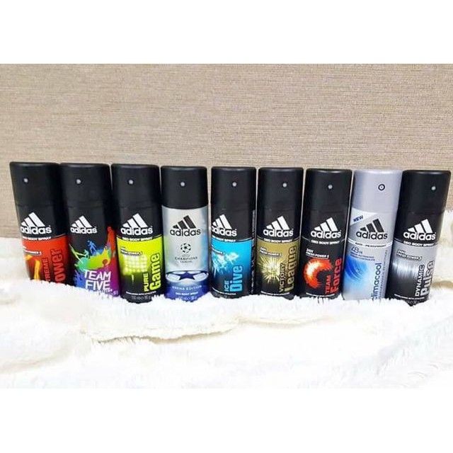 COMBO 3 XỊT KHỬ MÙI TOÀN THÂN NAM ADIDAS 24H 150ML