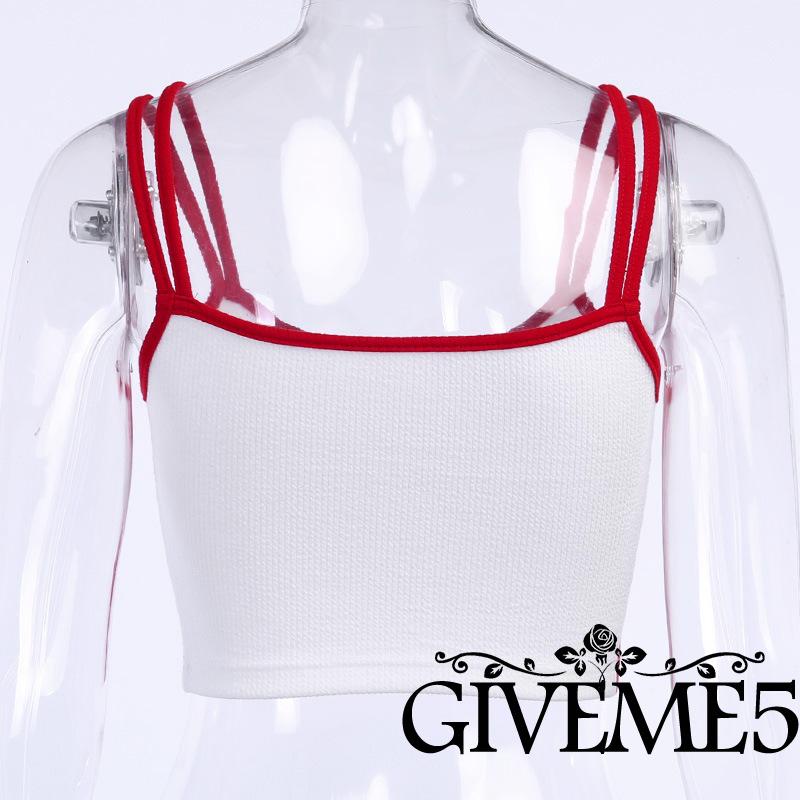 Áo Ba Lỗ Nữ Thêu Chữ Thời Trang