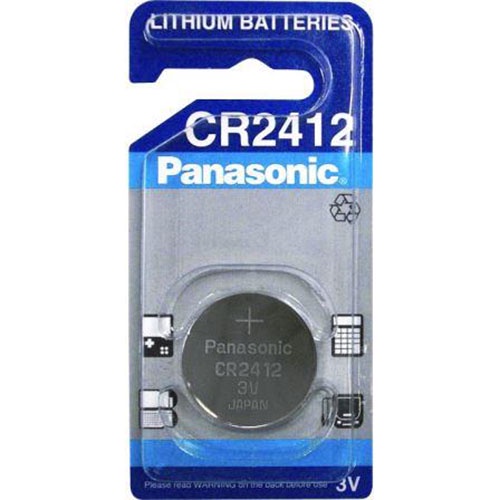 Pin Khuy Cúc Áo Panasonic CR2412 3V Lithium dùng cho thiết bị điện tử