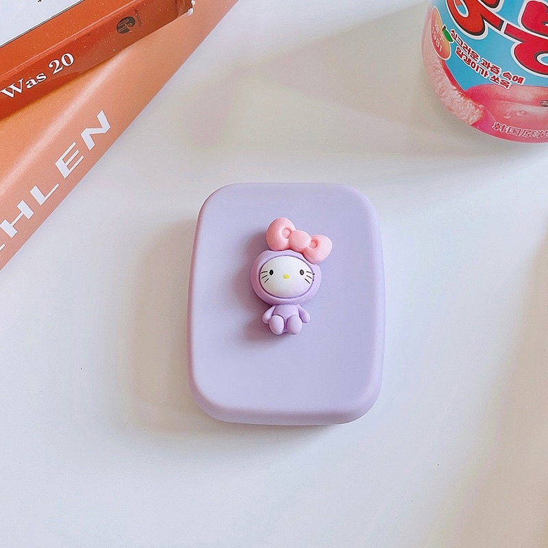 Khay gương 3D Thú Mẫu Mới - Case Đựng Lens