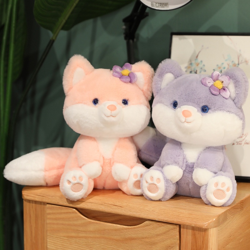 1 Chú Cáo Nhồi Bông 25/50cm Dễ Thương Cho Bé