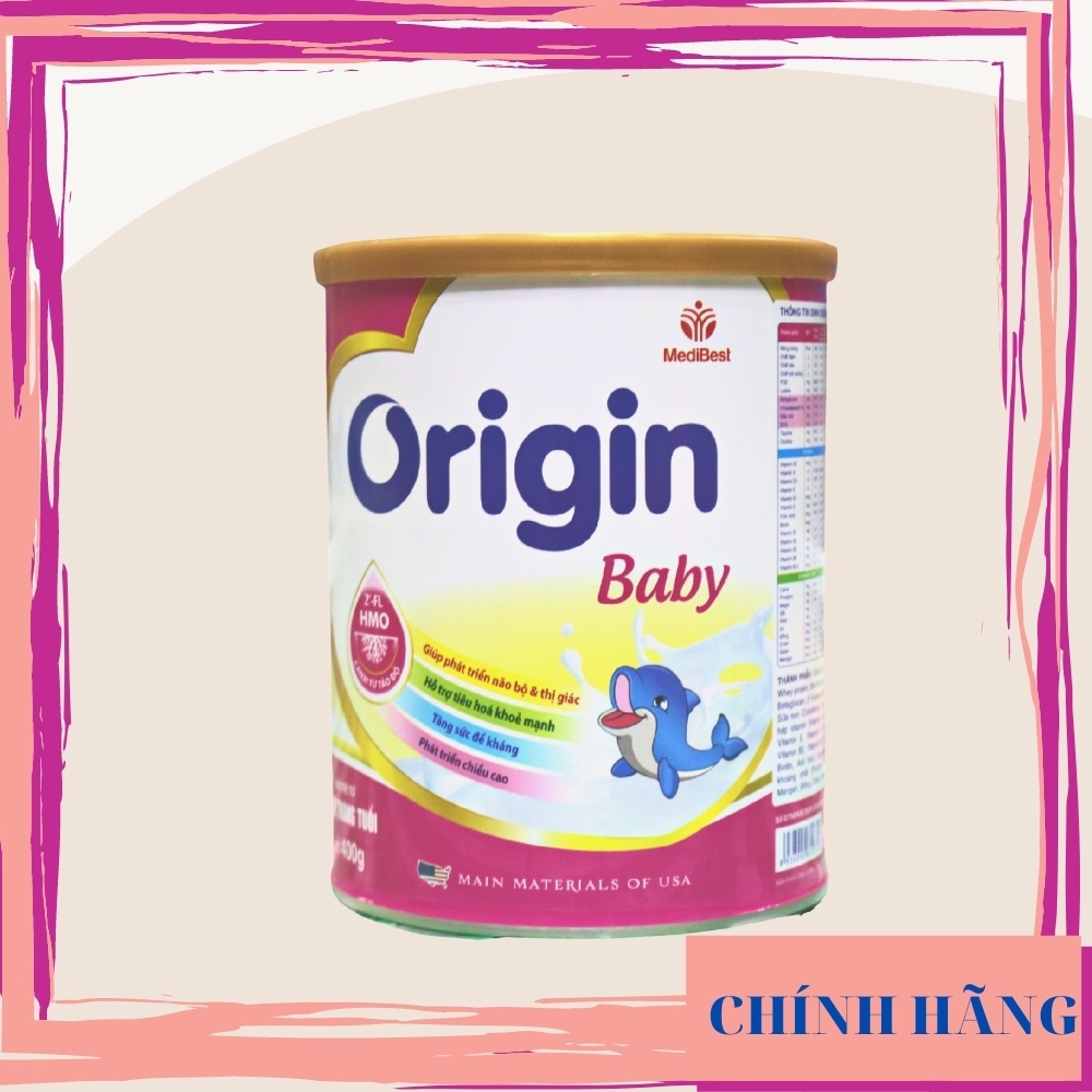 Sữa bột Origin baby 900g, 400g