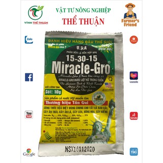 Phân Bón Lá Hỗn Hợp NPK Miracle -Gro 10g
