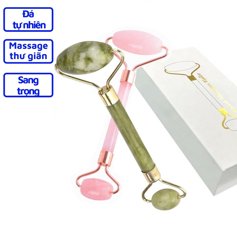 Combo dụng cụ massage mặt nóng lạnh MIANZ - khăn giấy tẩy trang - thanh lăn matxa nâng cơ đẩy tinh chất MIANZ STORE