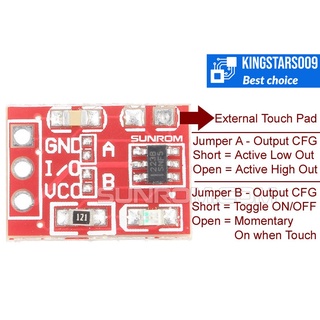 Set 10 mạch cảm ứng chạm điện dung touch TTP223