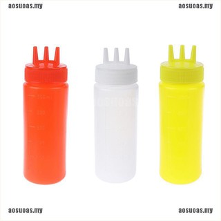 Bình đựng dầu ăn/giấm 3 lỗ tiện dụng