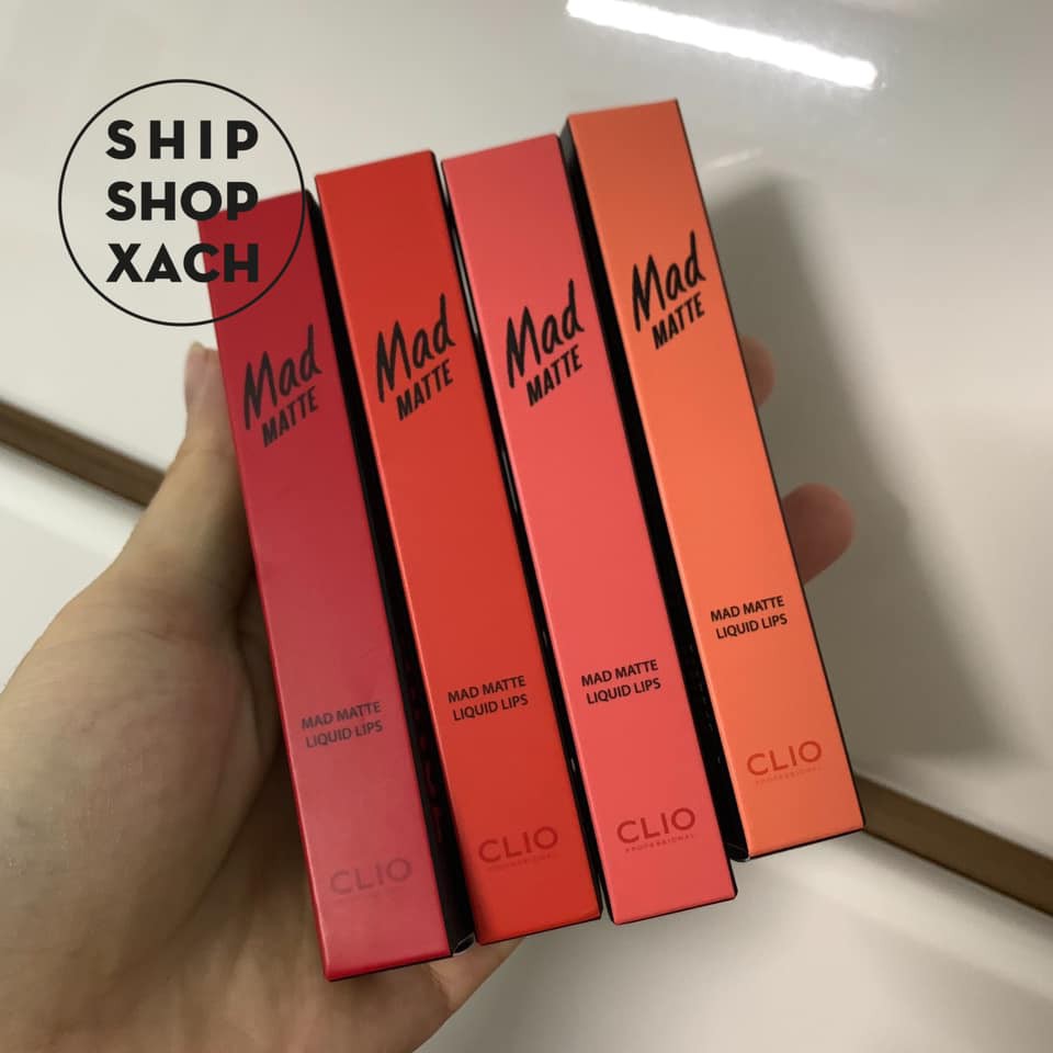 Son kem lì Clio Mad Matte Liquid Lips