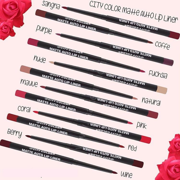 Viền môi dạng sáp City Color Matte upto lip Liner 0.15 g