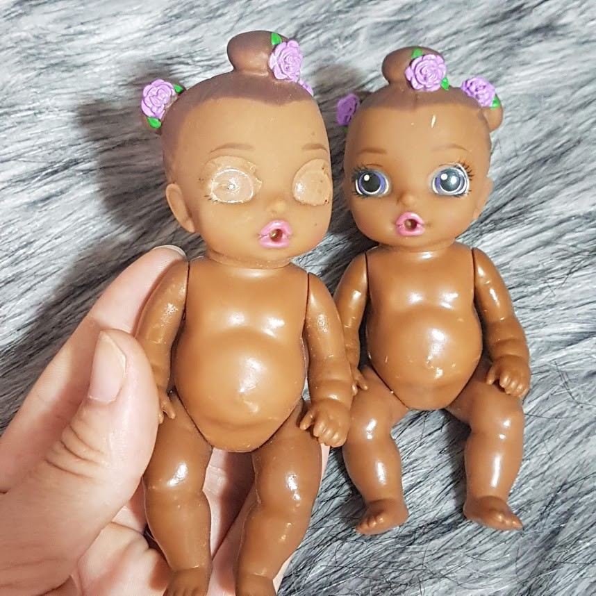 Mua 10 tặng 1 Búp Bê Đức 10 cm Mini   Baby Born Surprise 2 inch Doll  Zapf Creation