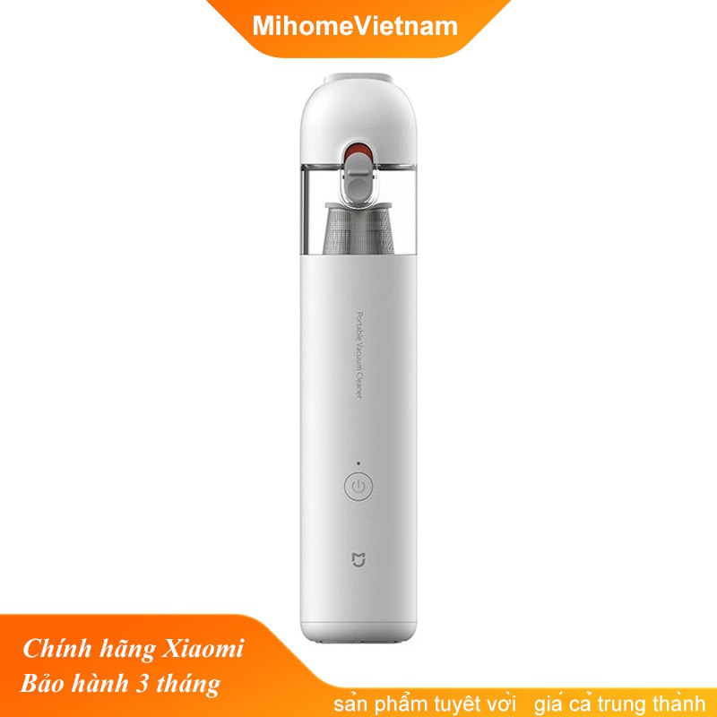 Máy Hút Bụi Cầm Tay Nhỏ Gọn Xiaomi Mijia Lực Hút Siêu Mạnh 13000Pa 120W Sử Dụng Cho Nhà Ở/Xe Hơi