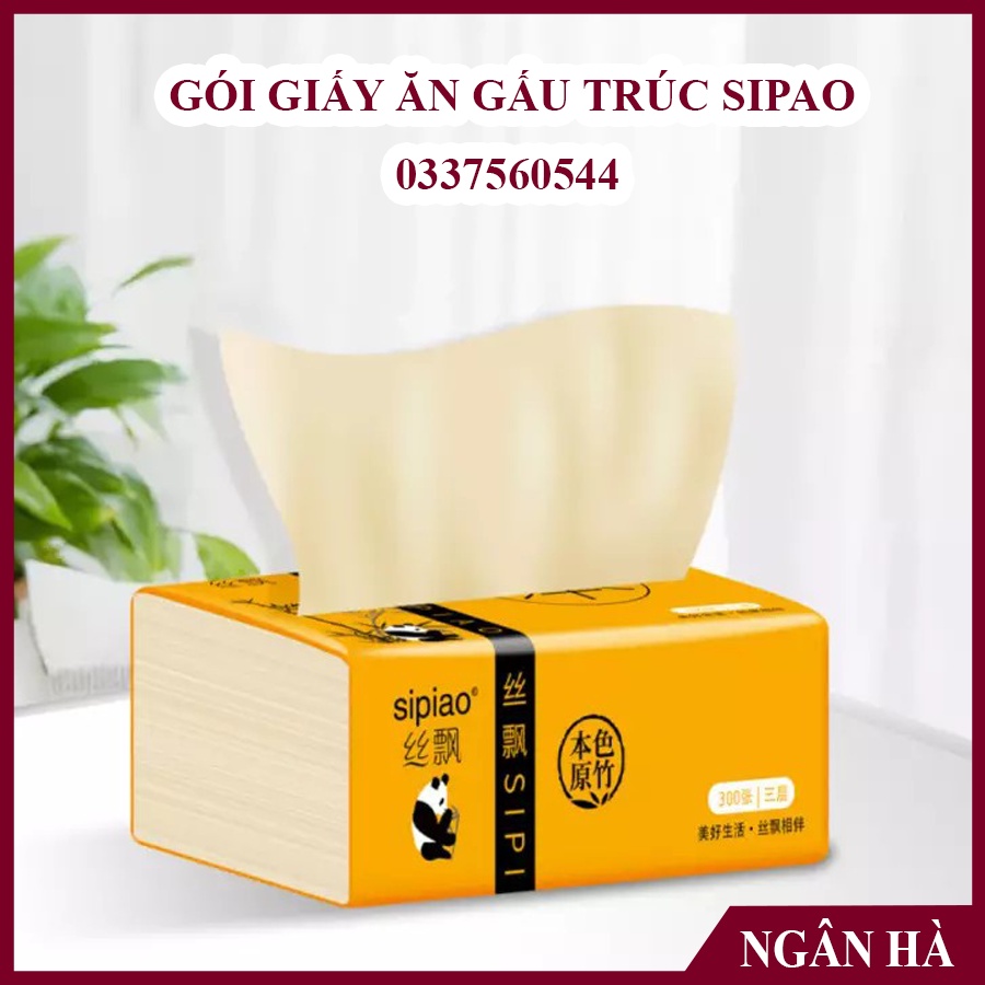 GIẤY GẤU TRÚC SIÊU DAI KHÔNG TẨY TRẮNG