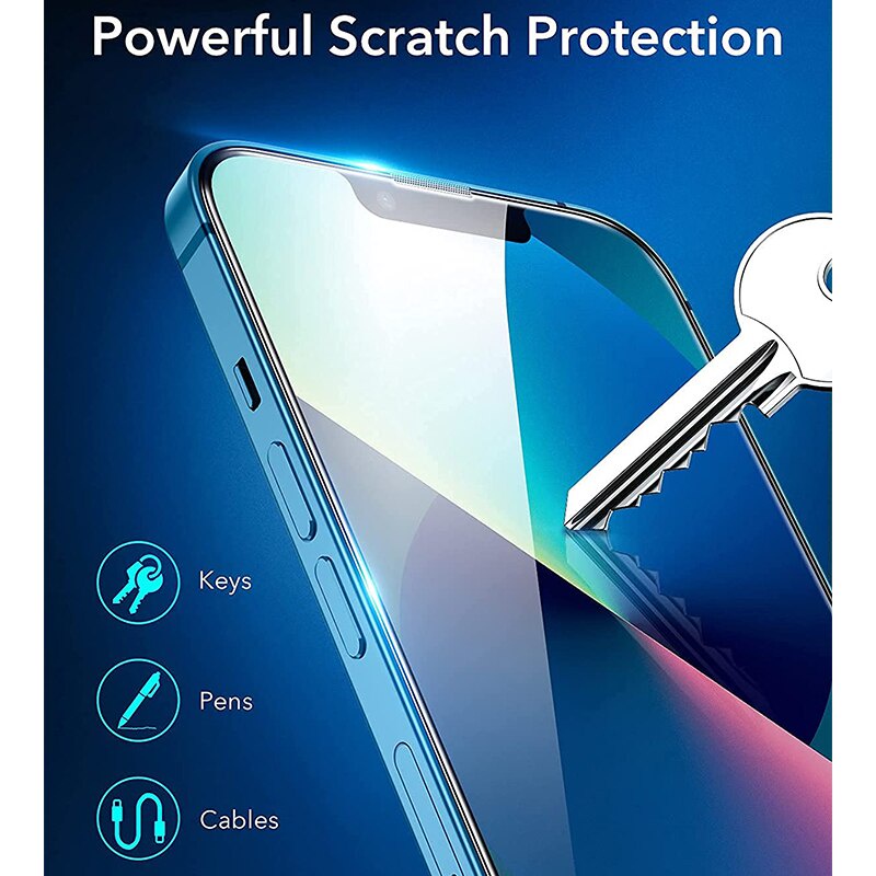 Kính Cường Lực 30D Bảo Vệ Toàn Màn Hình Cho iphone 11 12 13 14 PRO MAX 11 X XR XS MAX