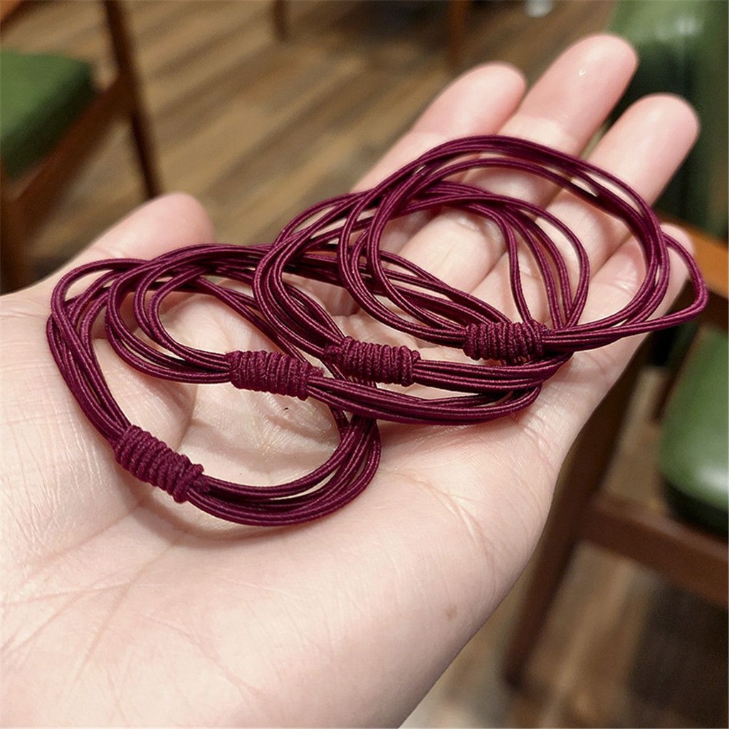 Dây buộc tóc 4 trong 1 màu sắc ngẫu nhiên