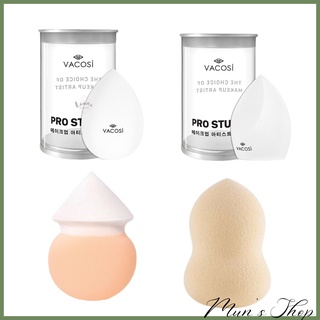 Bông trang điểm Vacosi bông phấn ướt hình giọt nước,hồ lô, nón lá PRO PH01, PH02, BP31, BP06 (Hộp 1C)