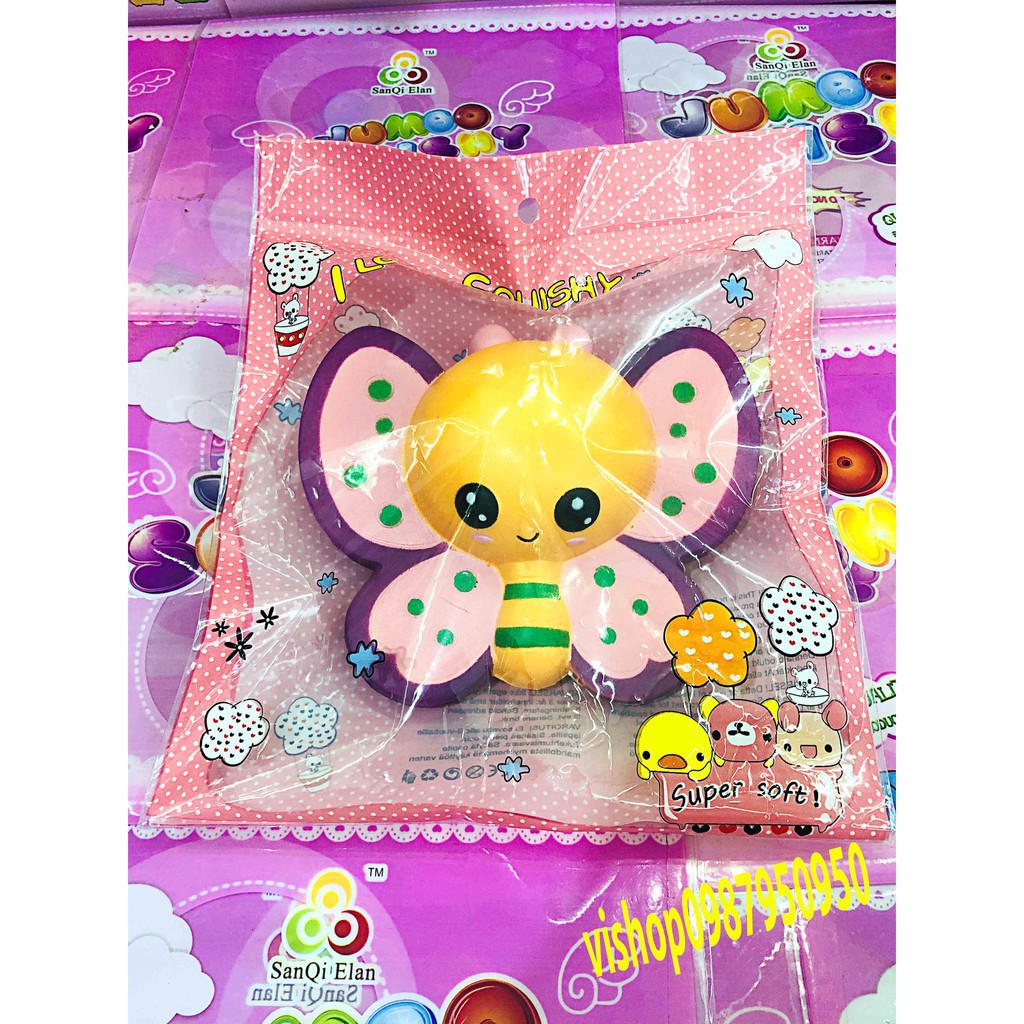 SQUISHY BÉ BƯƠM BƯỚM