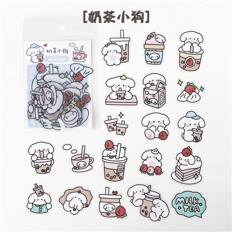 cảm ơn bạn nhãn dán văn phòng phẩm sổ lưu niệm nhãn dán hàn quốc nhãn dán dễ thương nhãn dán kawaii nhãn dán kawaii