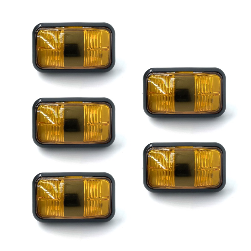 Bộ 5 Đèn Báo Tín Hiệu Phanh Gắn Đuôi Xe Tải