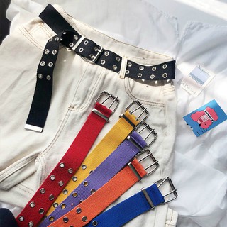 Dây nịt vải bố thời trang Hàn cho nữ