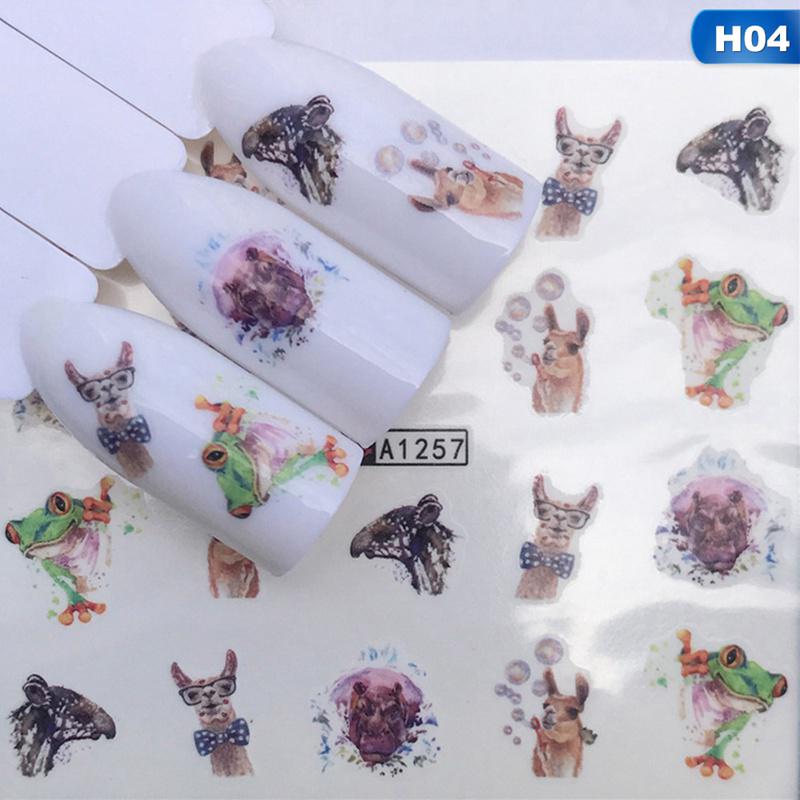 1 Tờ 1 Tấm Sticker Dán Móng Nghệ Thuật