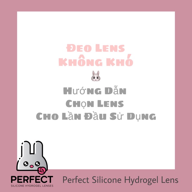 [Mã FADIRECT20 giảm 20K đơn 99K] Hướng Dẫn Sử Dụng - Perfect Lens