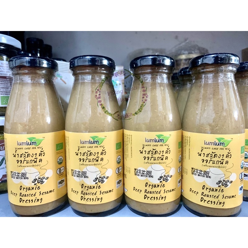 Sốt Mè Rang hữu cơ Lumlum 175ml
