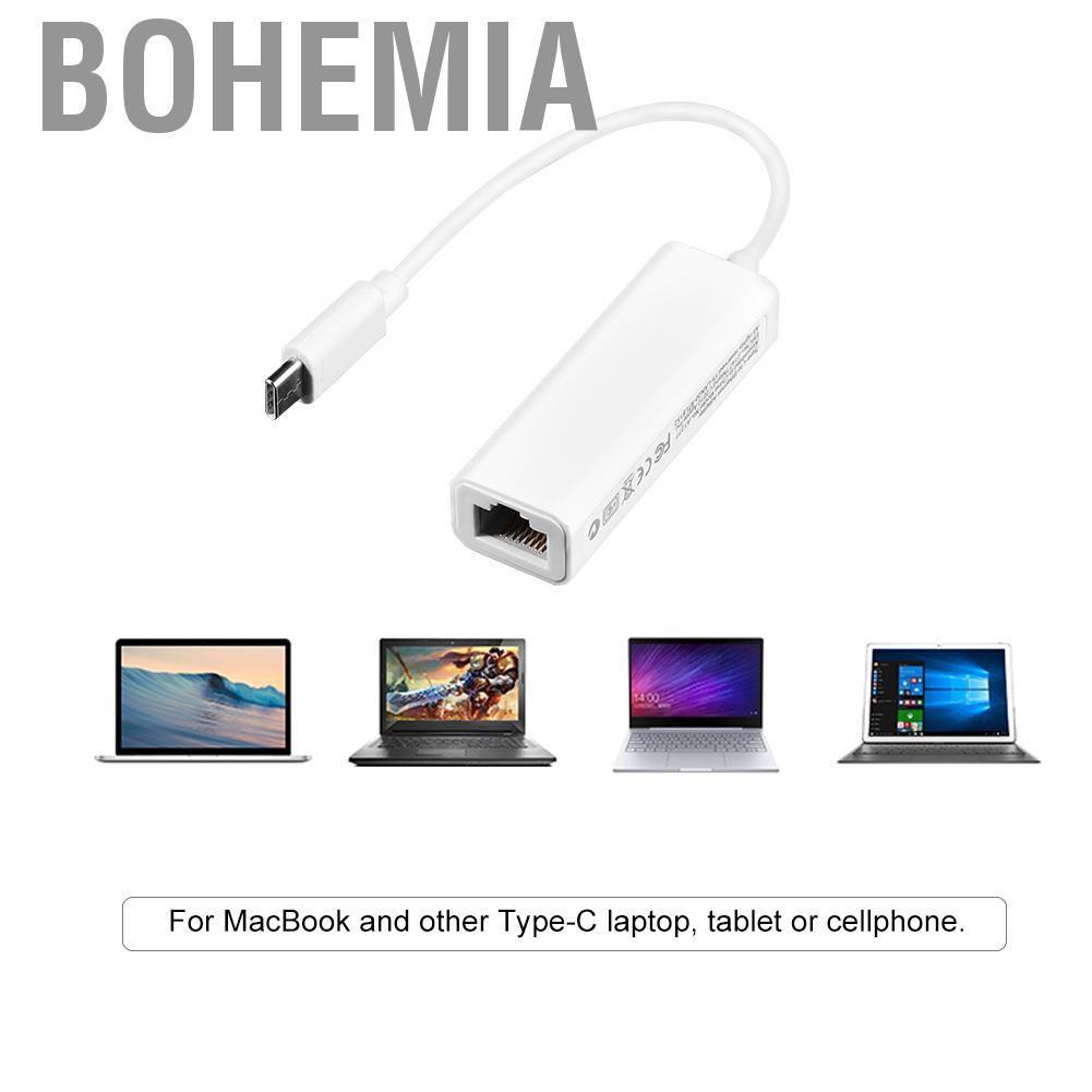 Cáp Chuyển Đổi Từ Cổng Usb-C Sang Ethernet Usb 3.1 Type C (Thunderbolt 3) Rj45 Gigabit