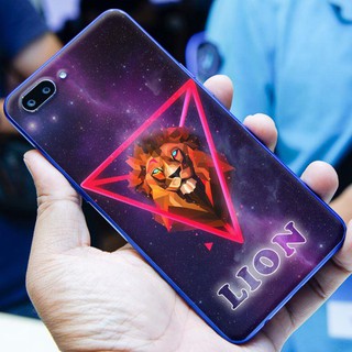 Ốp Lưng Oppo Realme C1 - Oppo A3S - Sư Tử Tam Giác