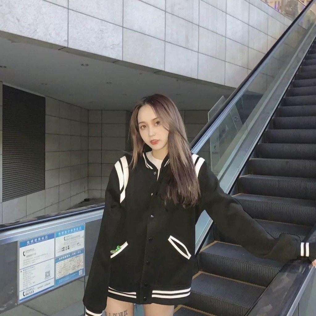 Áo khoác bóng chày ROSE BLACKPINK