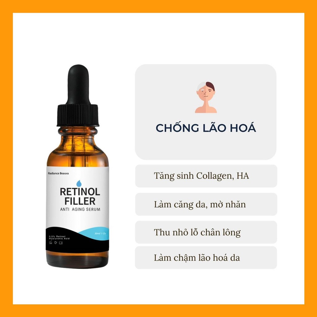 Serum Retinol Filler- Radiance Beauva