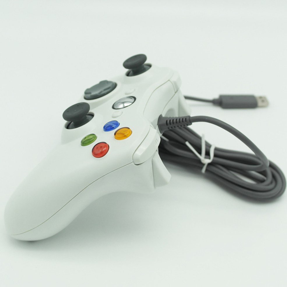 Tay cầm Gamepad có dây USB tương thích cho Microsoft Xbox 360/máy tính xách tay