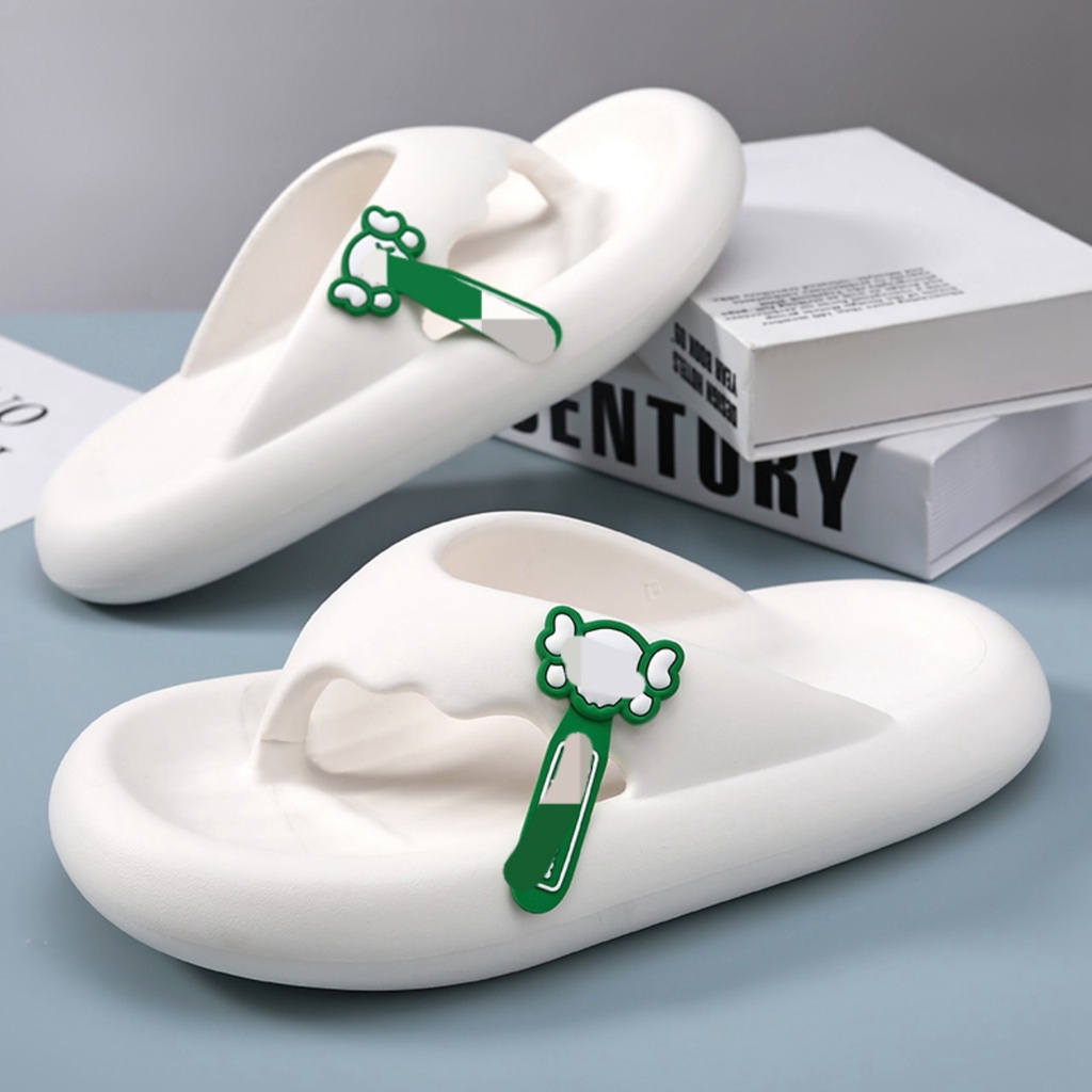 Tăng 1 size khách nhé Dép bánh mì cho nữ phong cách, DÉP KẸP cao su siêu nhẹ mèm êm chân hottrend